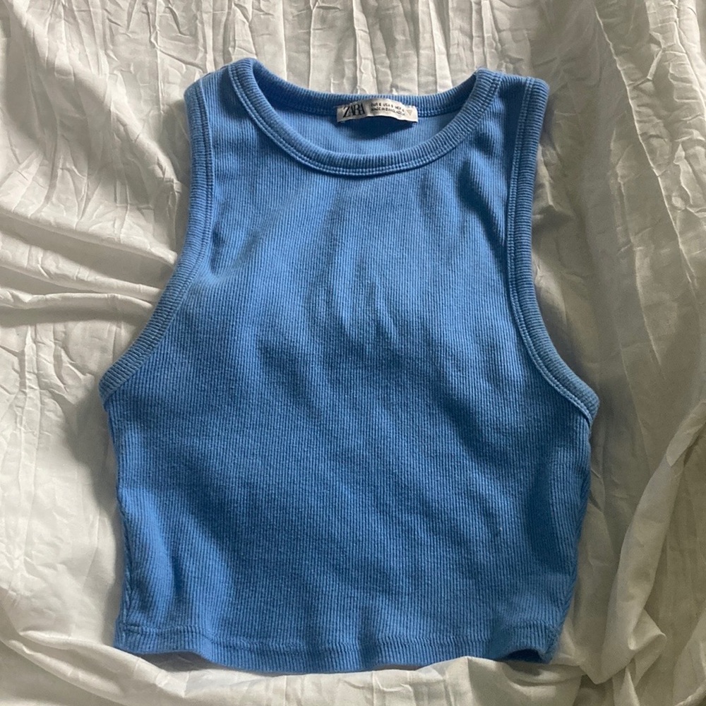 ZARA ribbed tank top